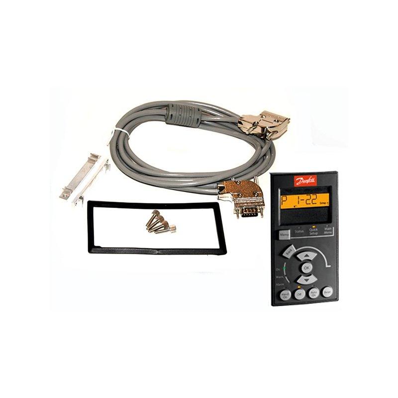 Danfoss 130B1114 LCP Mounting Kit w/ numerical LCP101, 3m - ÅLAND DRIVES & CONTROLS